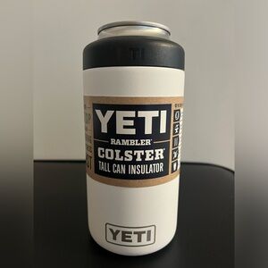 WHITE 16.OZ COLSTER TALL CAN COOLER